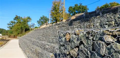 Galvanised Woven Gabion Baskets - Class A Galvanised & PVC Coated