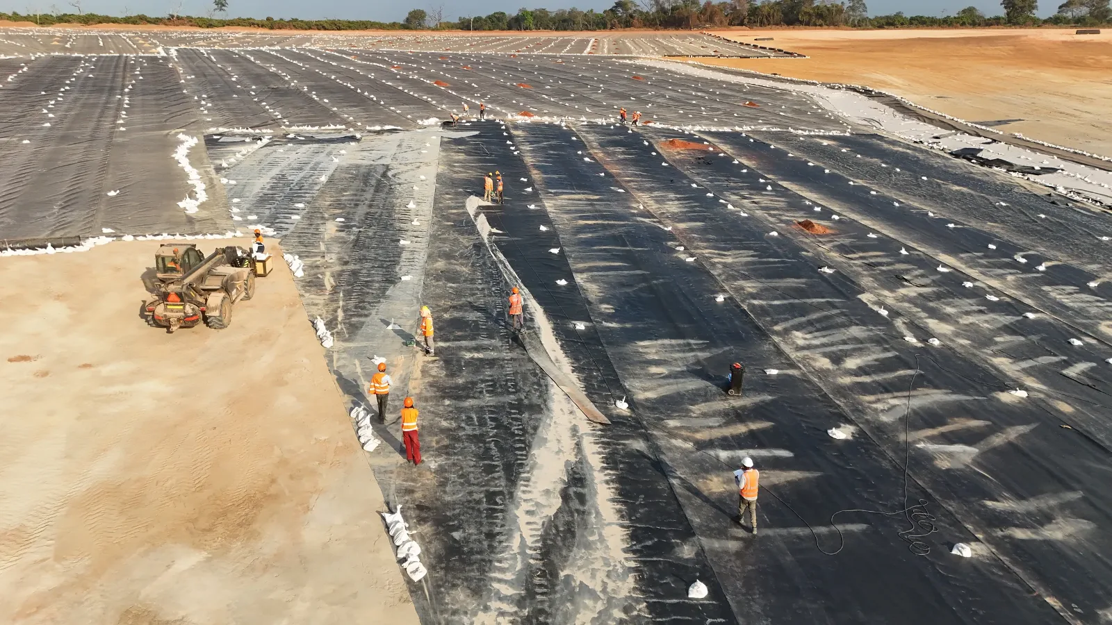 TSF Lining — Lithium Mine, Mali