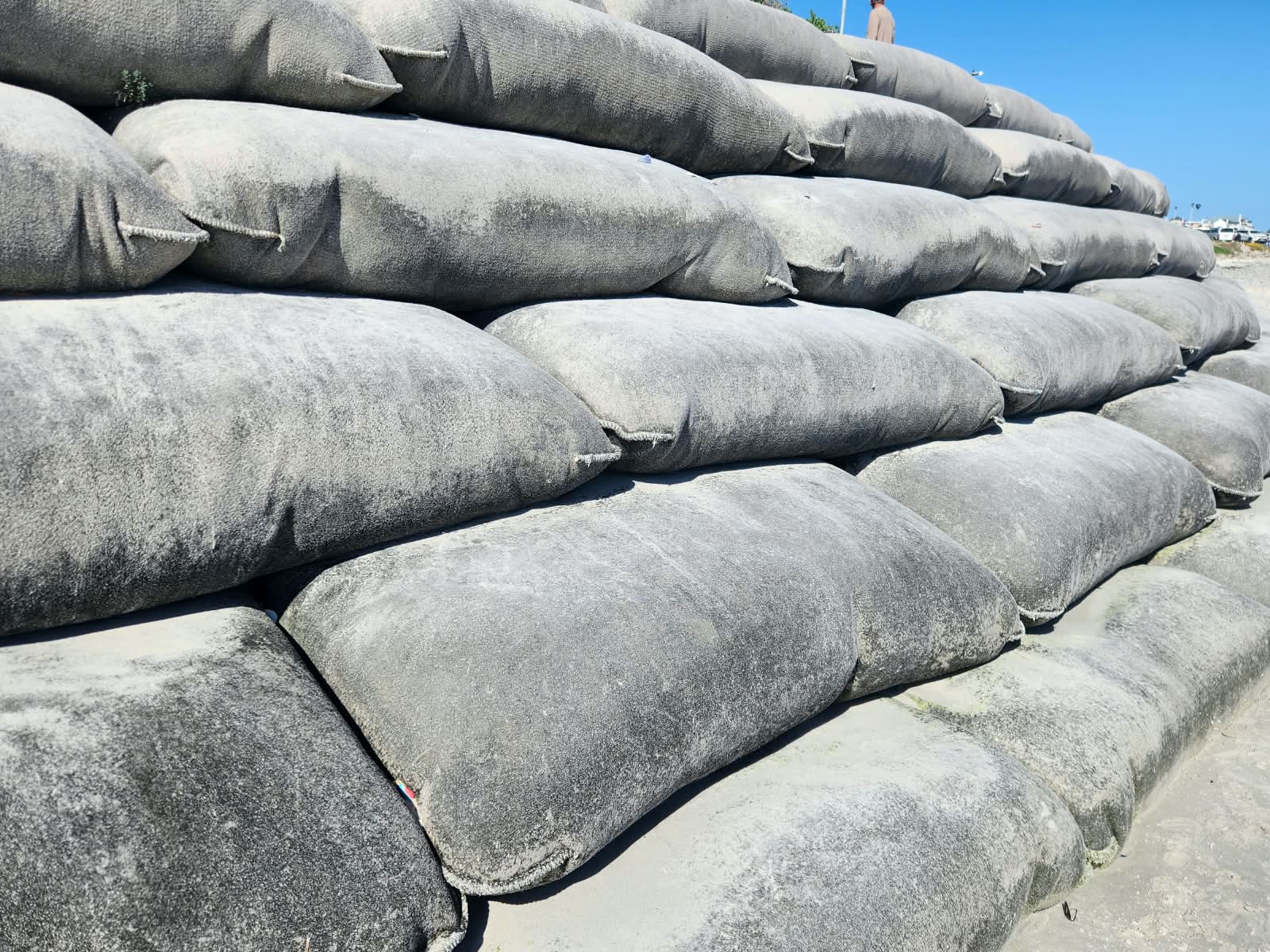 Geotextile Containers for Coastal & Riverbank Protection