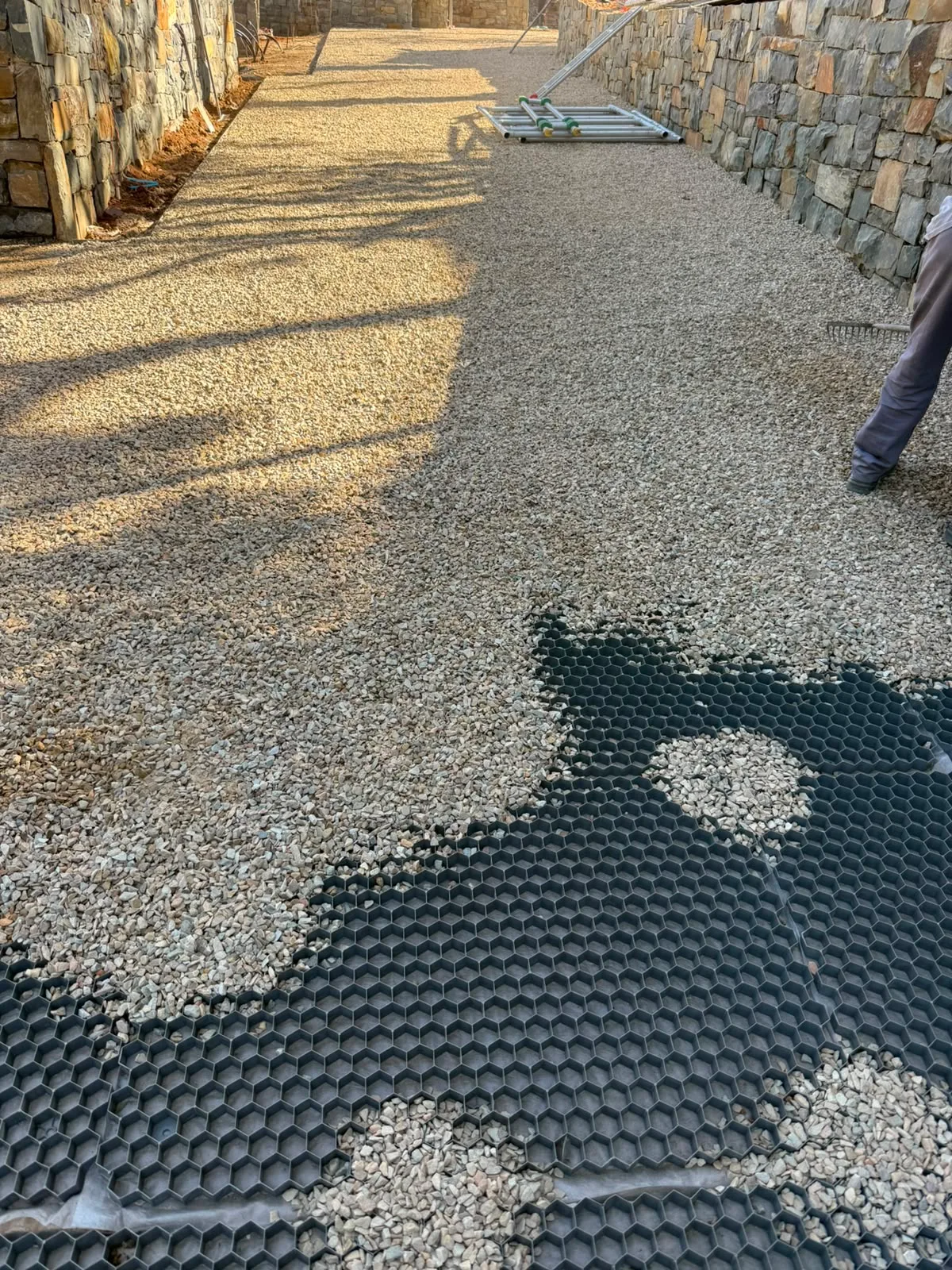 BERA Gravel Fix® Pro Permeable Gravel Driveway - Luxury Guesthouse, Constantia, Cape Town